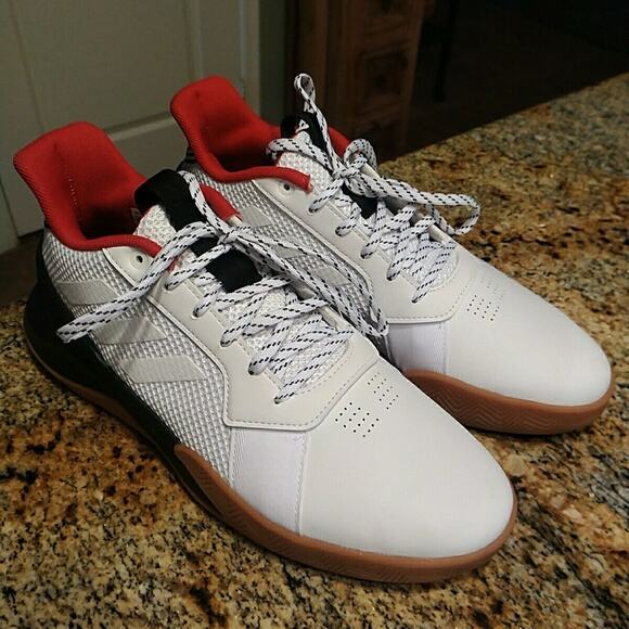 Adidas RunTheGame Men's 8 White EG7972 Running Walking - Picture 6 of 12